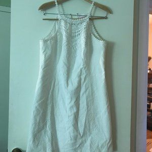 White Lilly Pulitzer summer shift size14